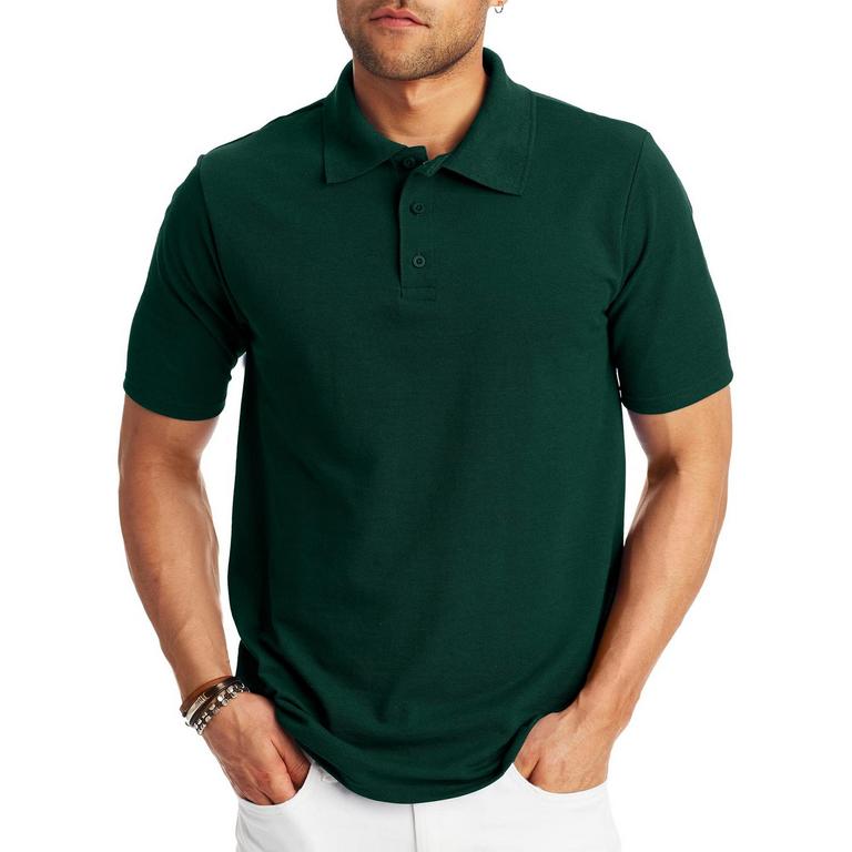 HANES X-TEMP POLO MEN'S M