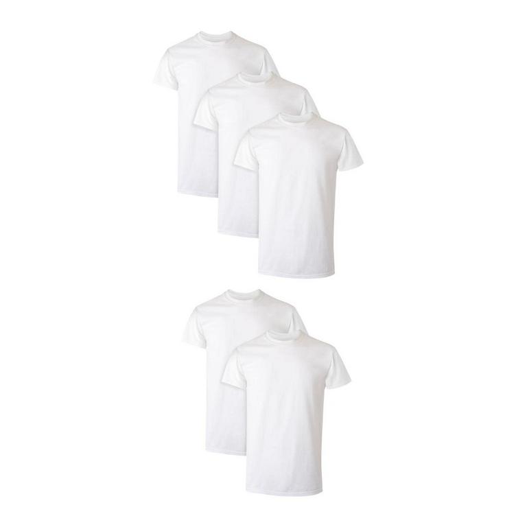 5 HANES MEN'S UNDERSHIRTS