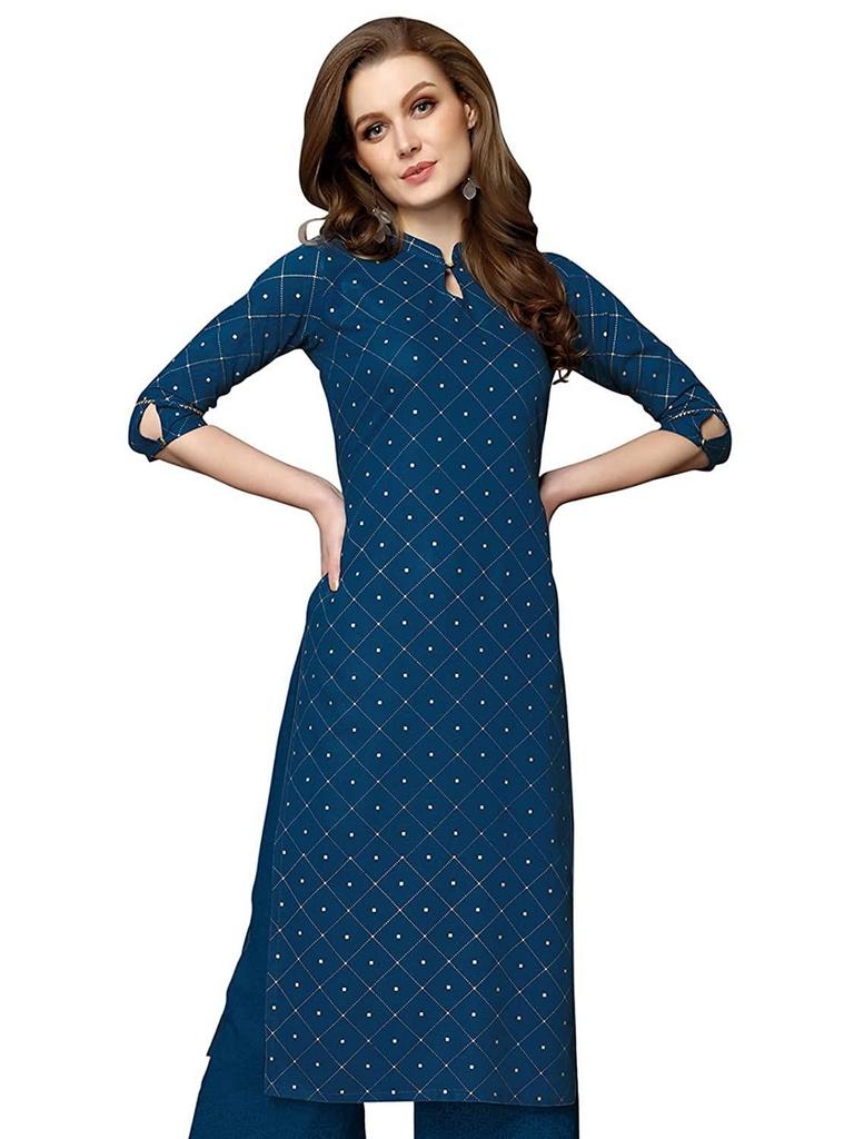 JVK WOMEN'S ANARKALI KURTI