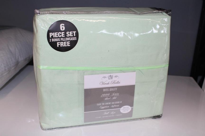 Auction Ohio Virah Bella Queen Sheet Set