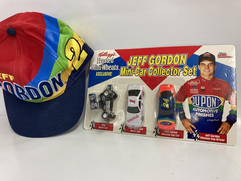 Auction Ohio Jeff Gordon Hat Collector Set