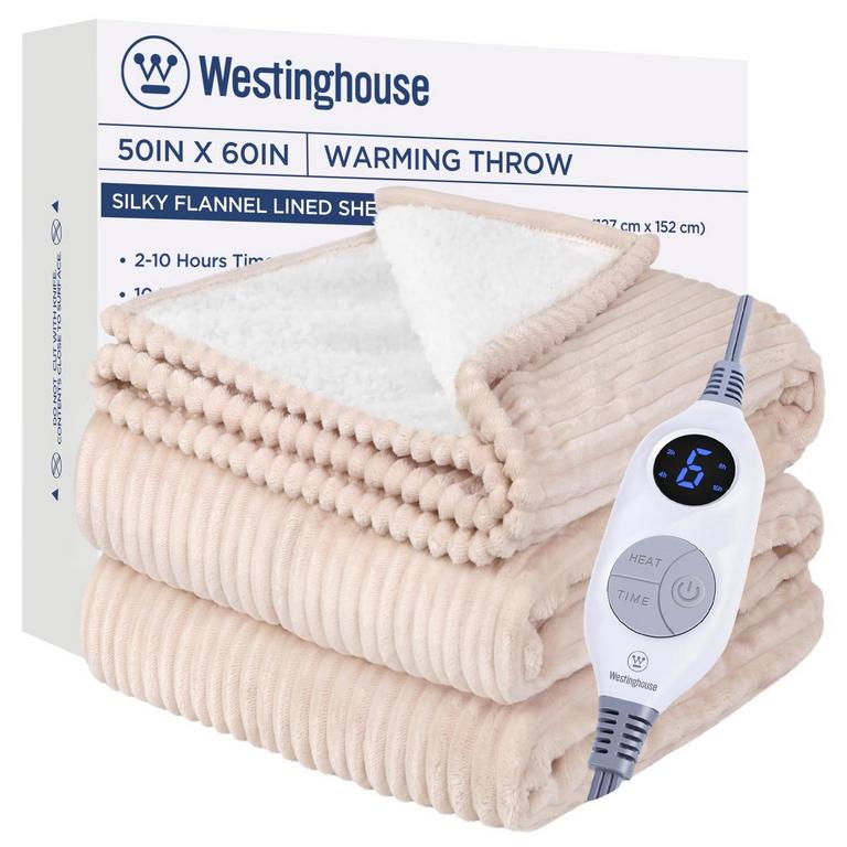 WESTINGHOUSE HEATED BLANKET 50"X60"