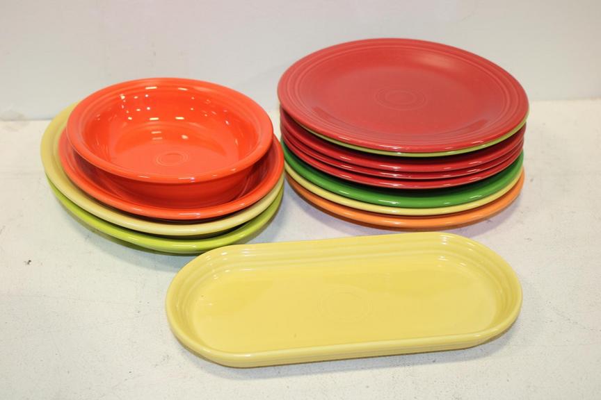 Auction Ohio Fiesta Ware Dishes