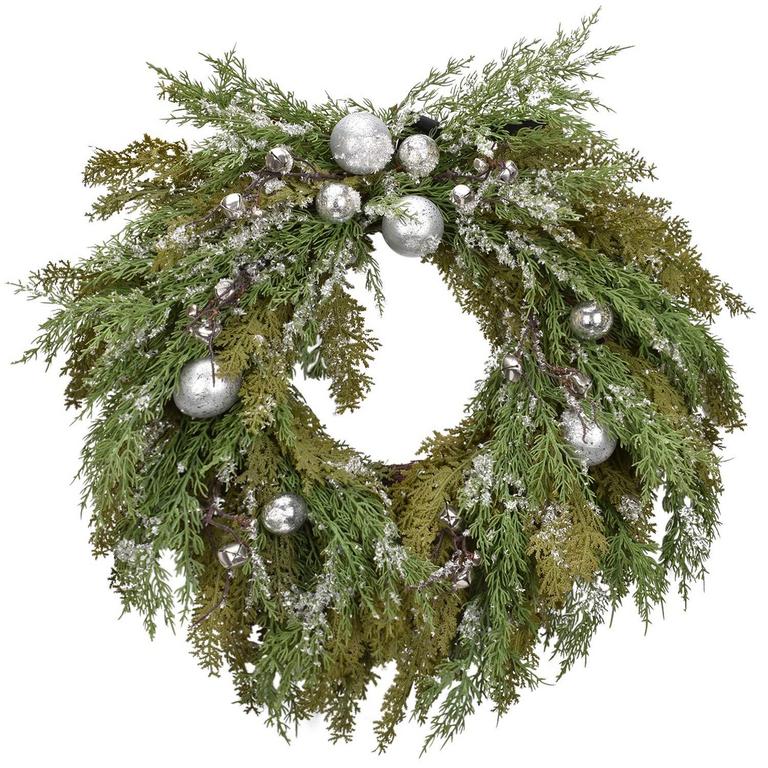 22IN ARTIFICIAL XMAS WREATH