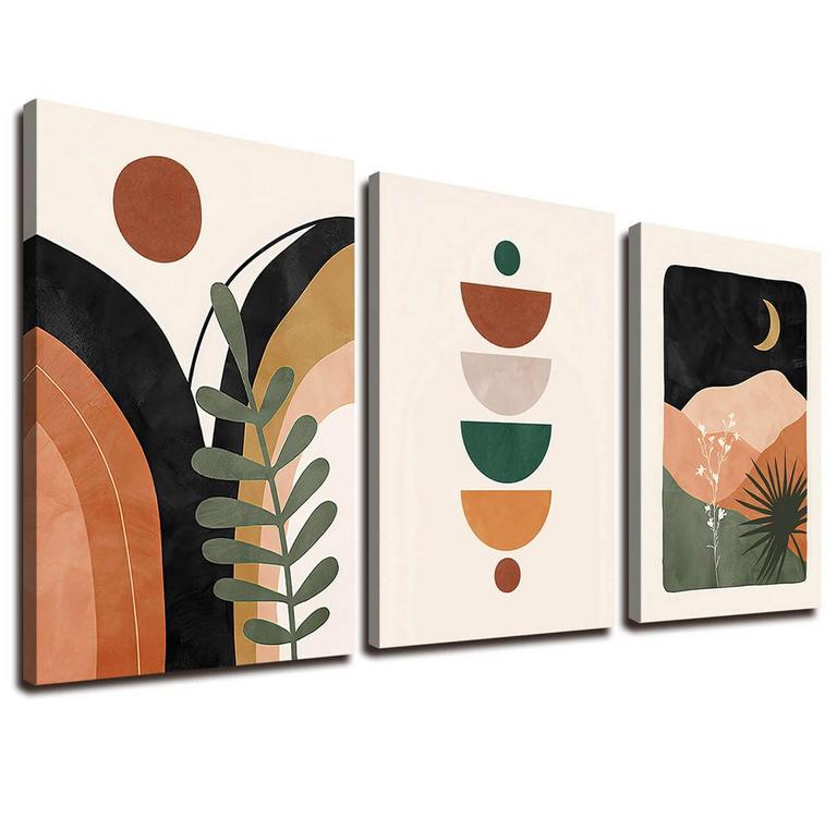 BOHO WALL ART 3PC