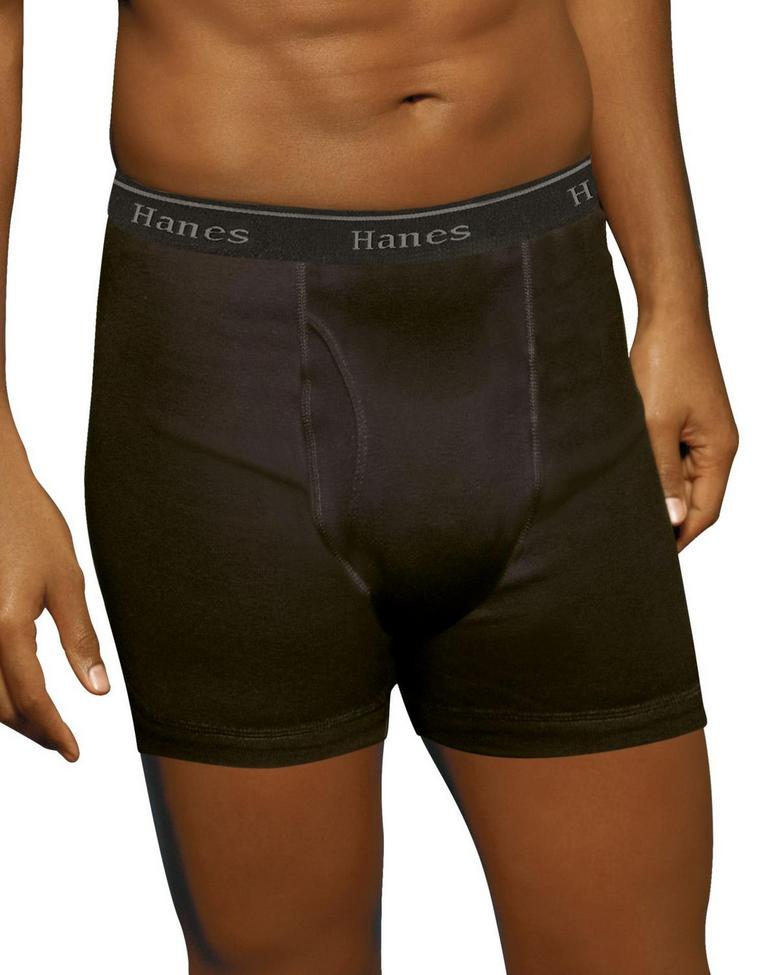 HANES L BOXER BRIEFS