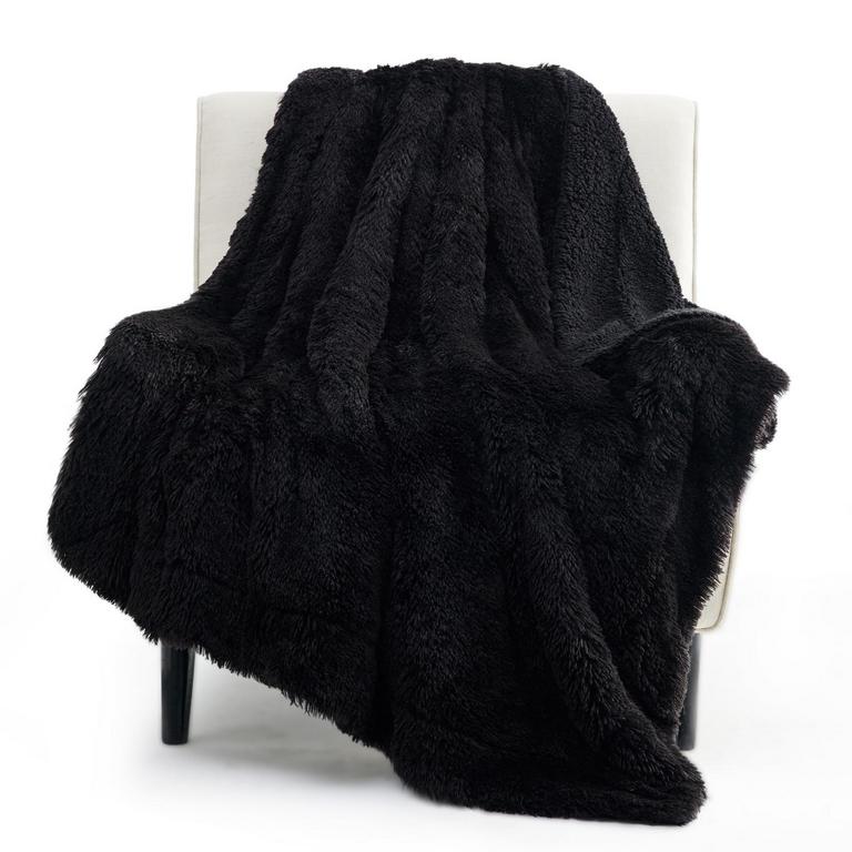 BEDSURE FAUX FUR THROW