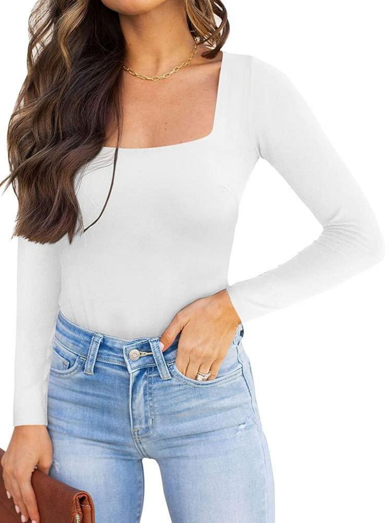 L DOUBLE LINED BODYSUIT