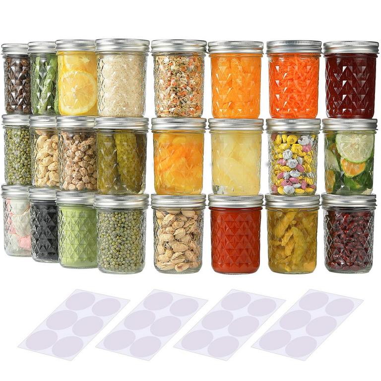 SKOCHE MASON JARS 8OZ