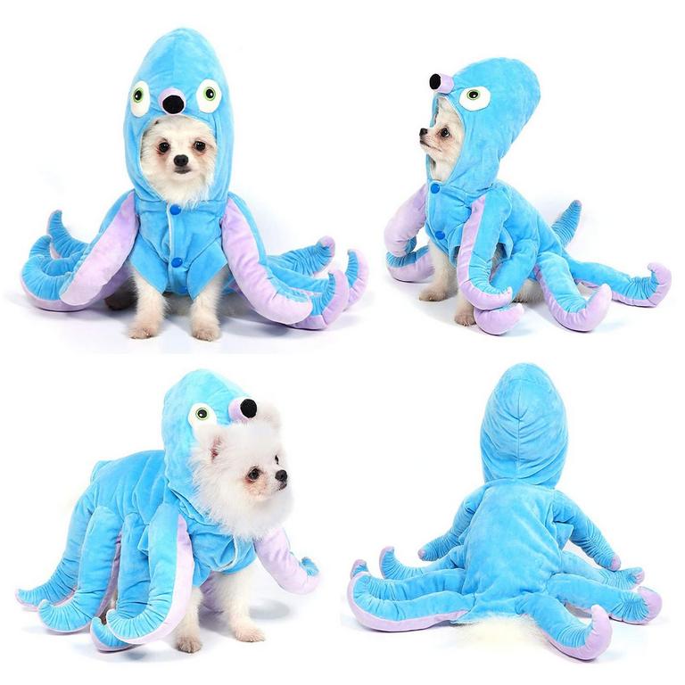 YOPTION OCTOPUS PET COSTUME XL