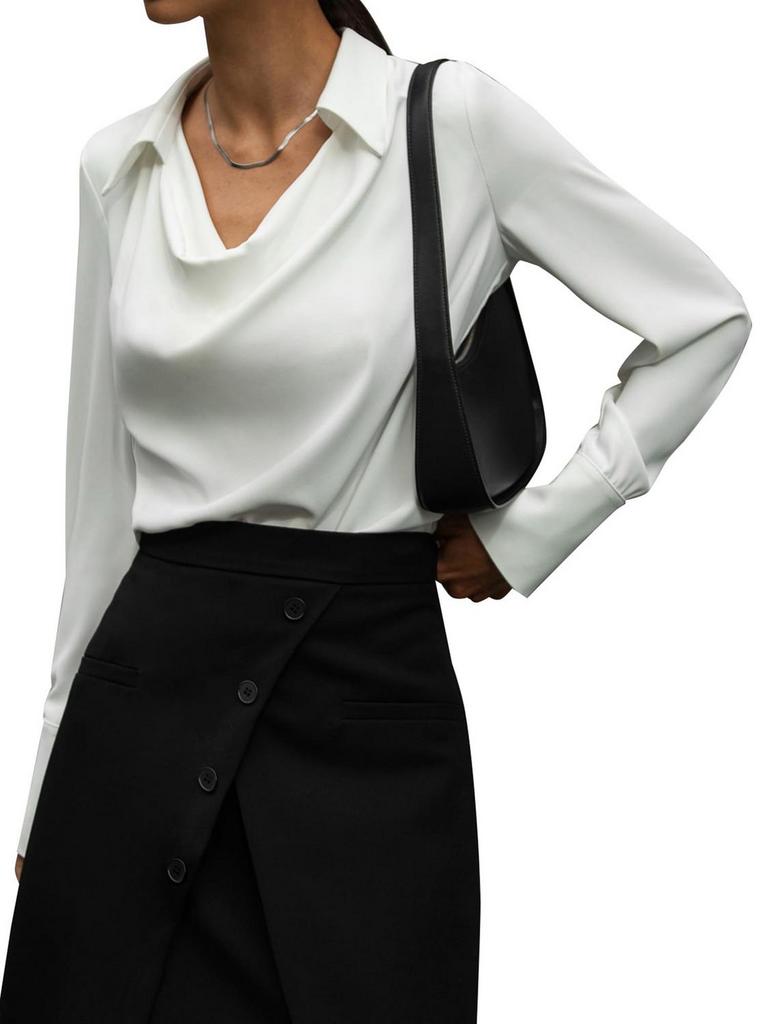 ZAFUL SATIN SILKY BLOUSE