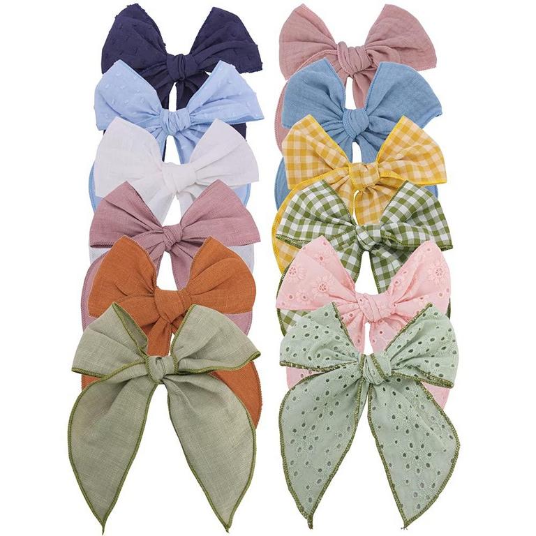 FABLE BOW HAIR CLIPS