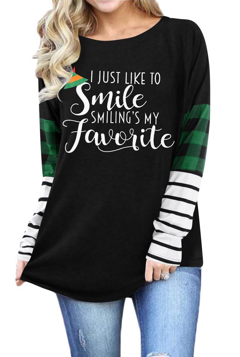 CUTE ELF HAT TSHIRT