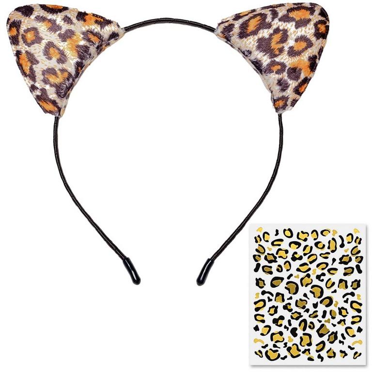 LEOPARD EAR HEADBAND