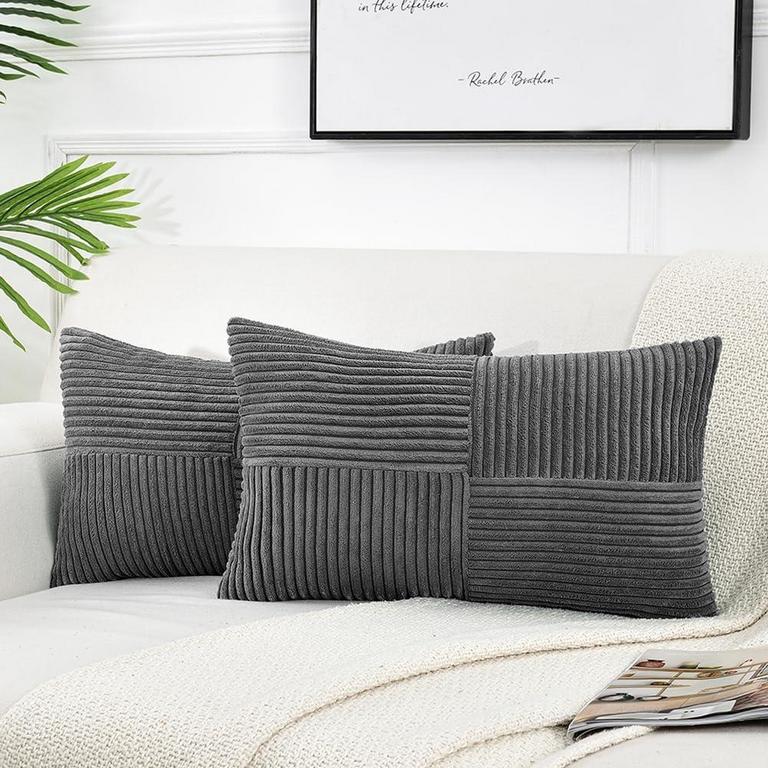 FANCY HOMI LUMBAR PILLOW COVERS