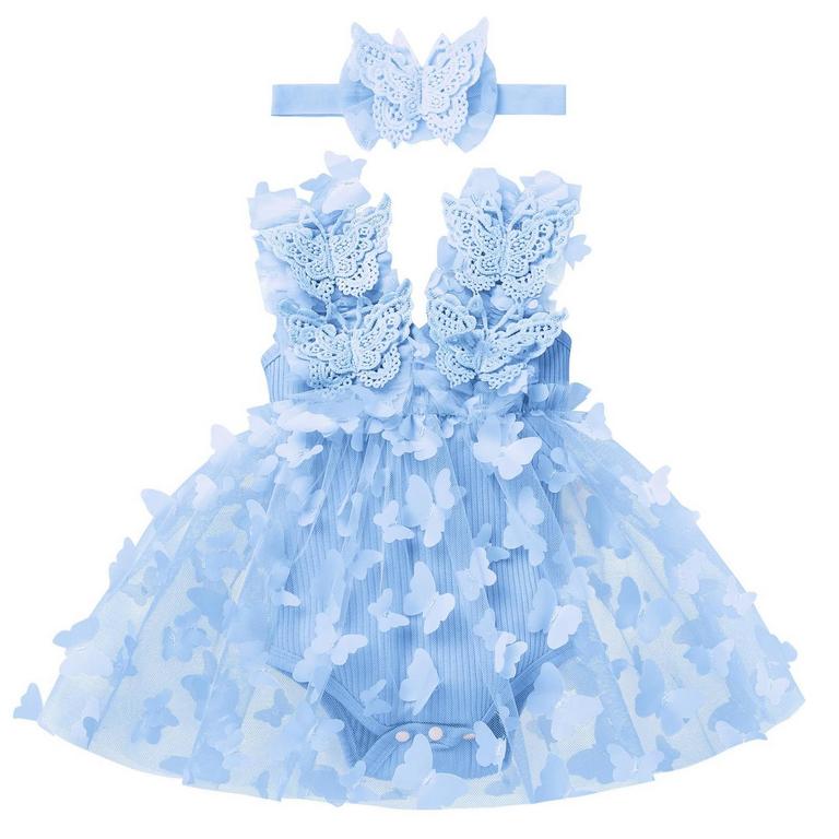 BABY GIRL 1ST BIRTHDAY DRESS