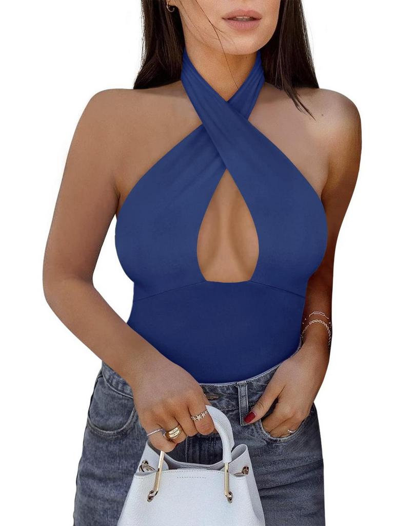 REORIA MED BLUE BODYSUIT