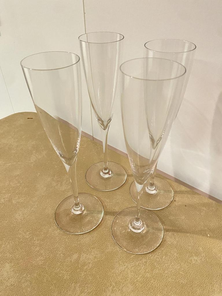 Auction Ohio Baccarat Champagne Flutes