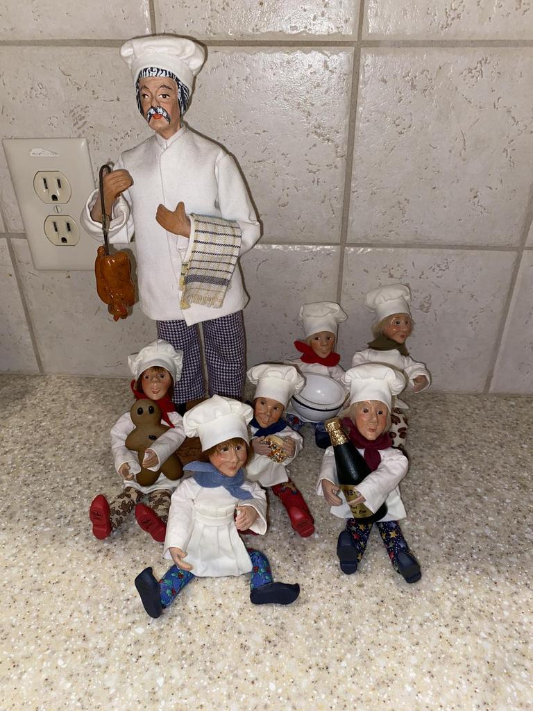 Auction Ohio Chef Figurines