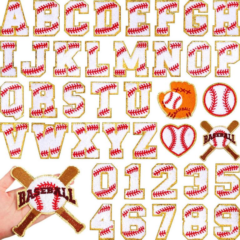 CHUNYIN 40PC BASEBALL PATCHES