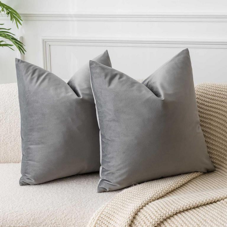 JUSPURBET VELVET PILLOW COVERS