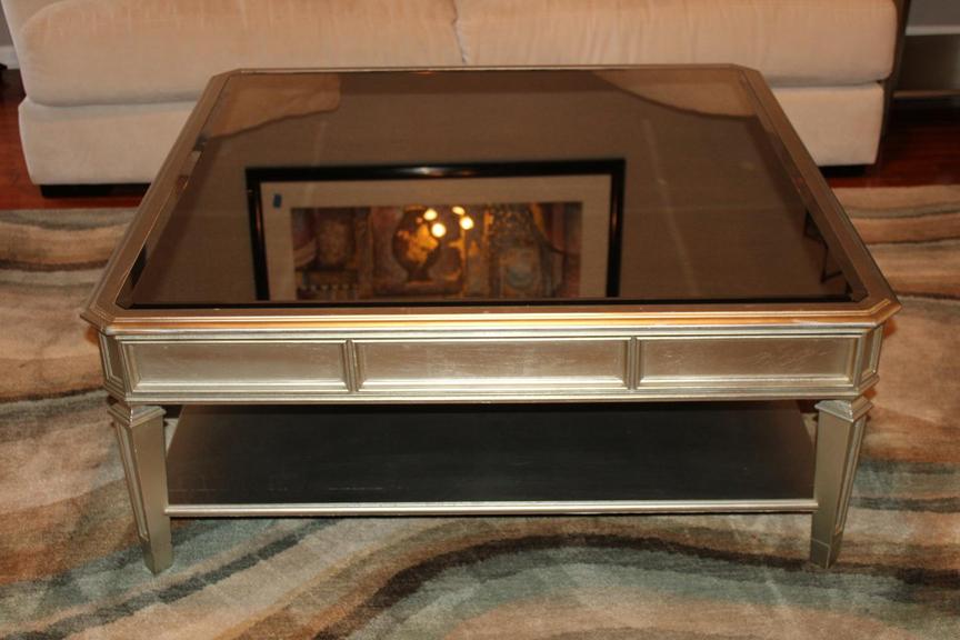 Auction Ohio Z Gallerie Coffee Table