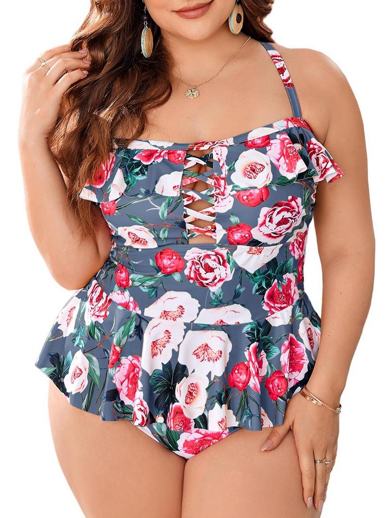 TUTORUTOR PLUS SIZE TANKINI