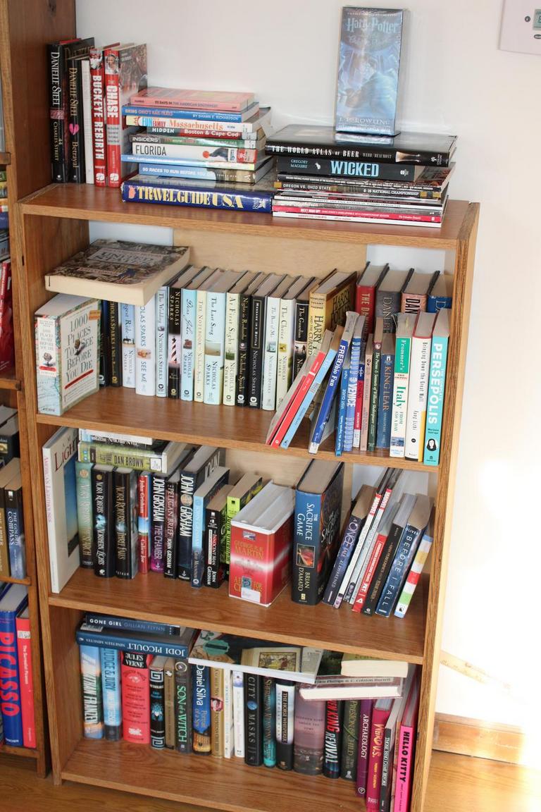 Auction Ohio Bookcase & Contents