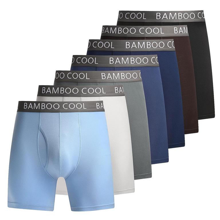 Soft Bamboo Boxers for Men - Cool Comfortable, Breathable Mens Underwear -  Boxer Shorts : : Clothing, Shoes & Accessories