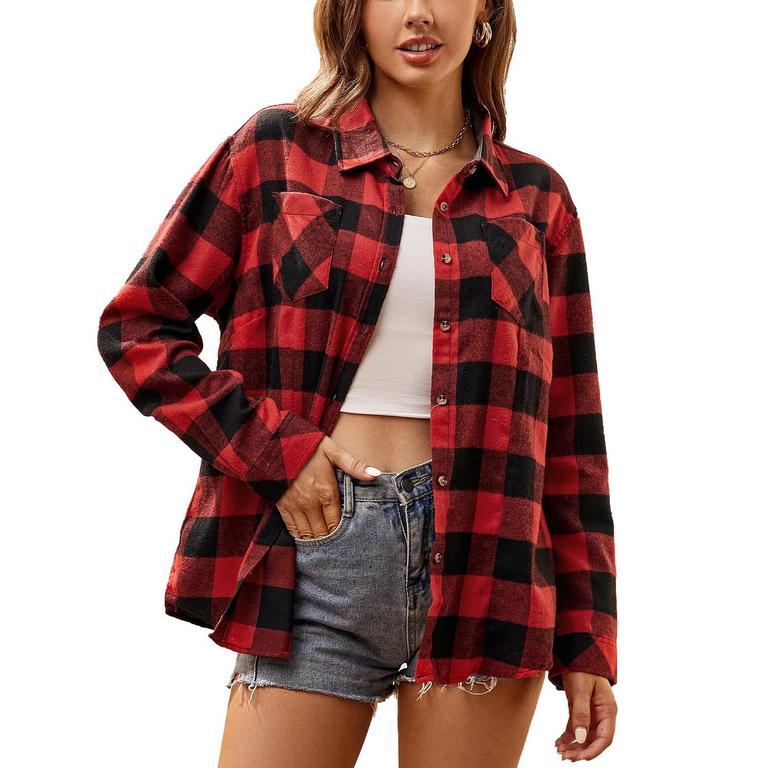 ESABEL.C FLANNEL SHIRT