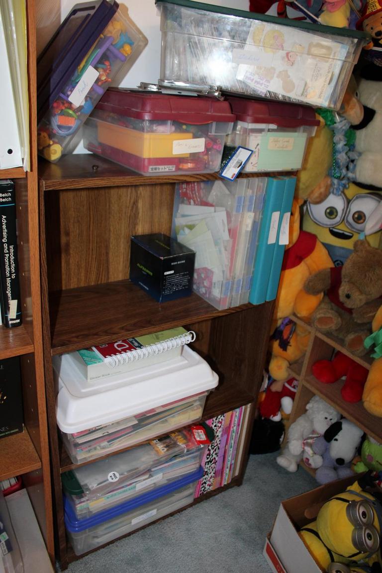 Auction Ohio Bookcase & Contents