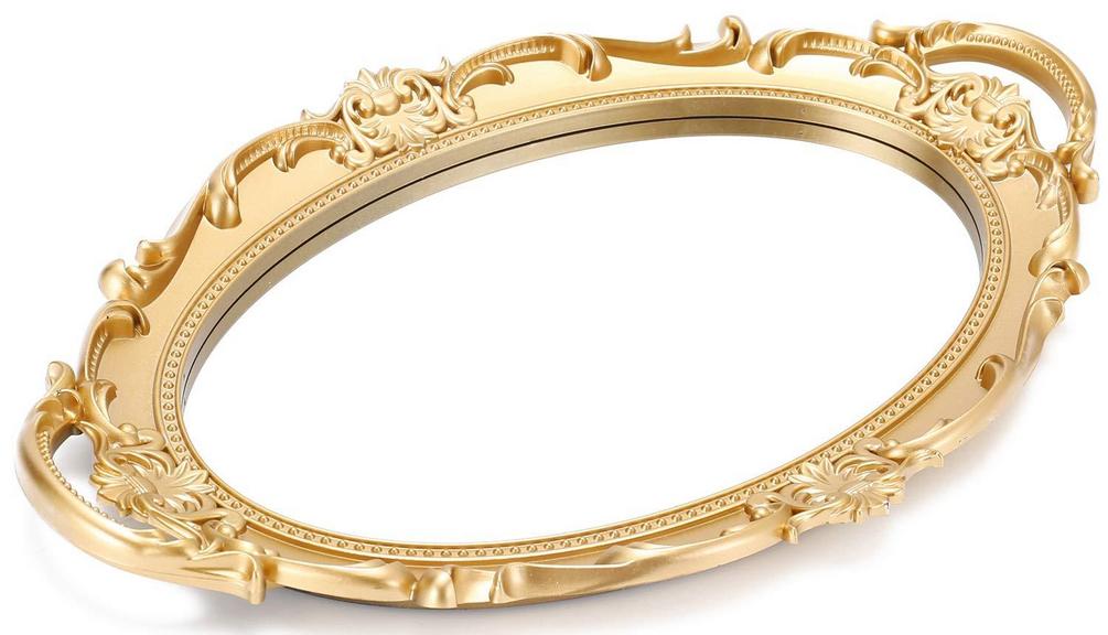 SOOYEE GOLD MIRROR TRAY