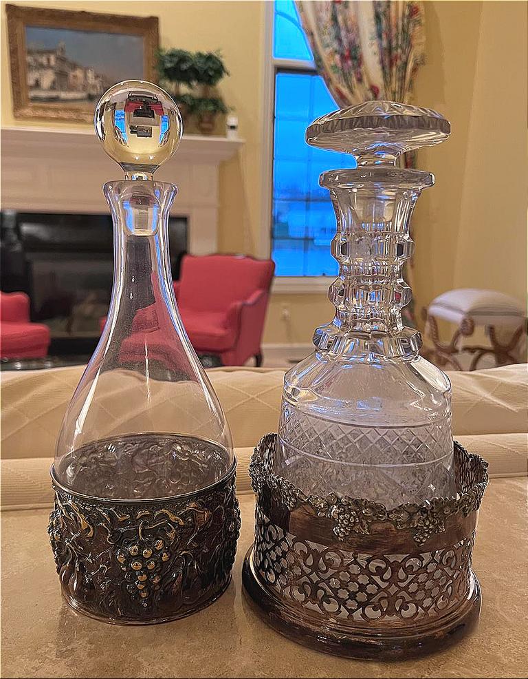 Auction Ohio Decanters & Holders