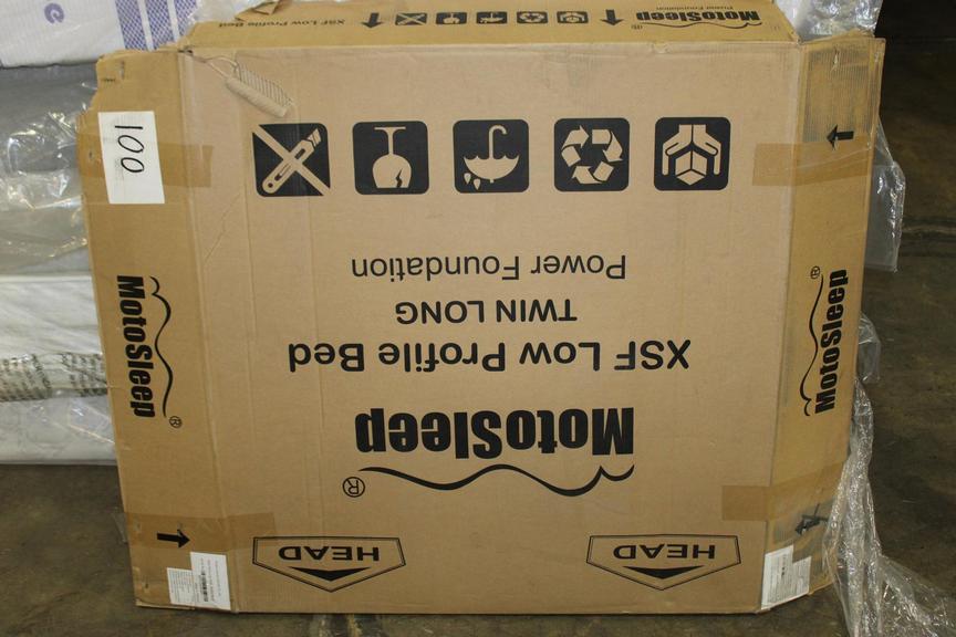 Auction Ohio Moto Sleep Twin XL Bed Frame