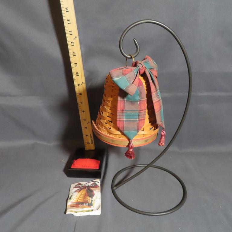 Auction Ohio Longaberger Noel Bell