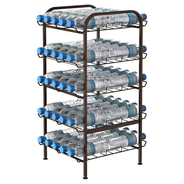 SMUSEI 5 TIER BOTTLE RACK