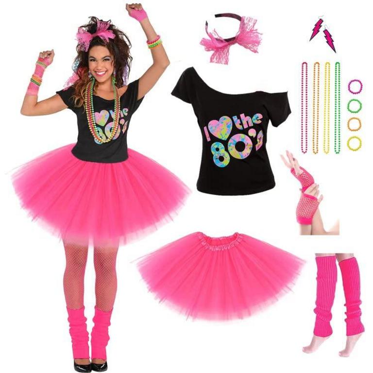 80S COSTUME SET W SZ L