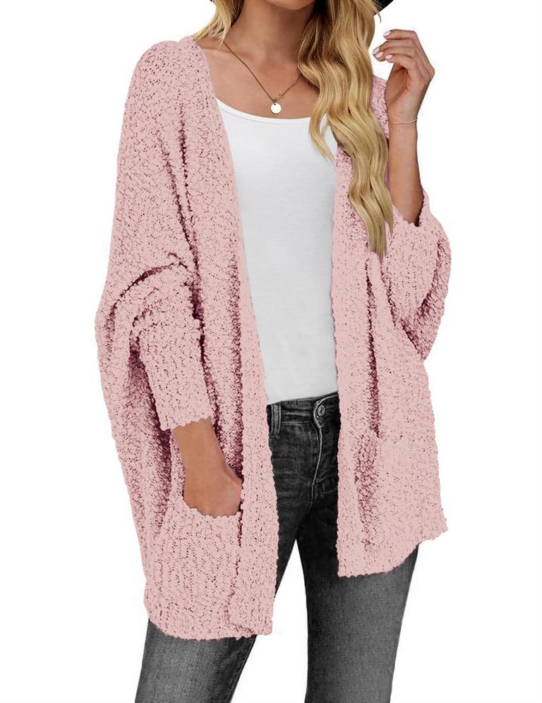 ZEAGOO FUZZY CARDIGAN