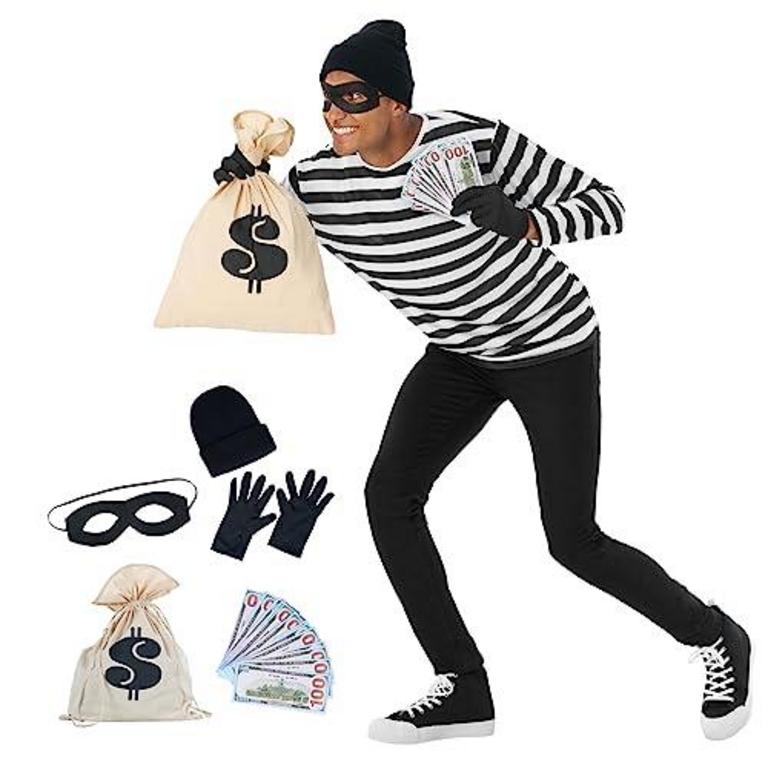 MORPH COSTUMES BANK ROBBER COSTUME