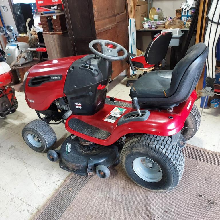 Ys4500 on sale craftsman mower