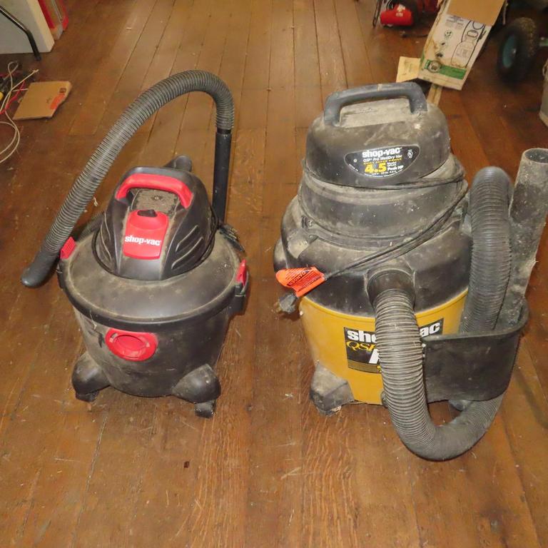 Auction Ohio ShopVacs