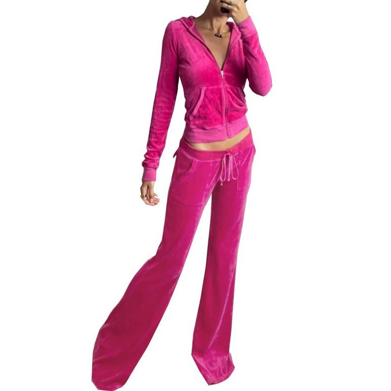 VELOUR TRACKSUIT SET M