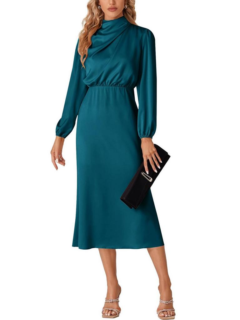 LYANER SATIN DRESS 