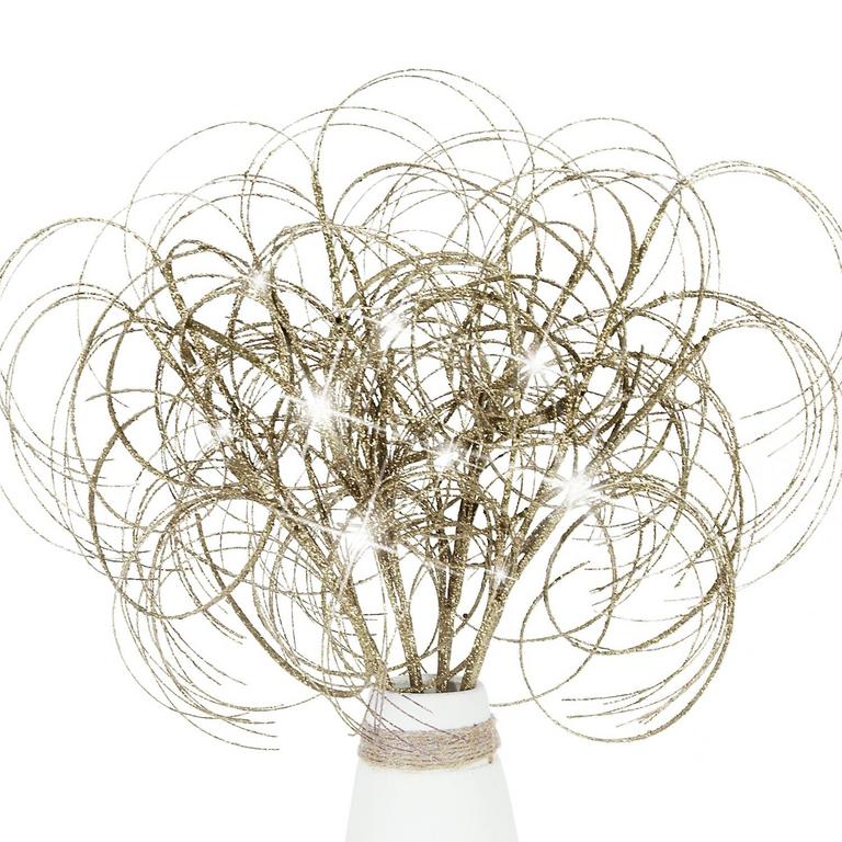 4 SPWOLFRT GLITTER BRANCHES