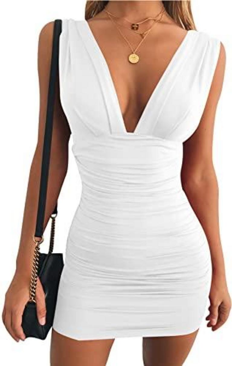 GOBLES BODYCON MINI DRESS