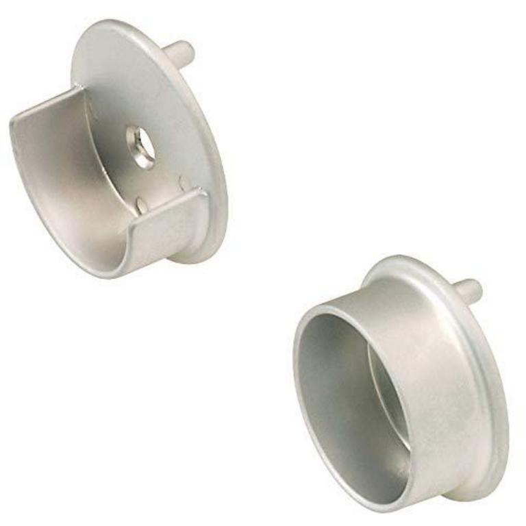 CLOSET ROD END SUPPORTS 1 PAIR 