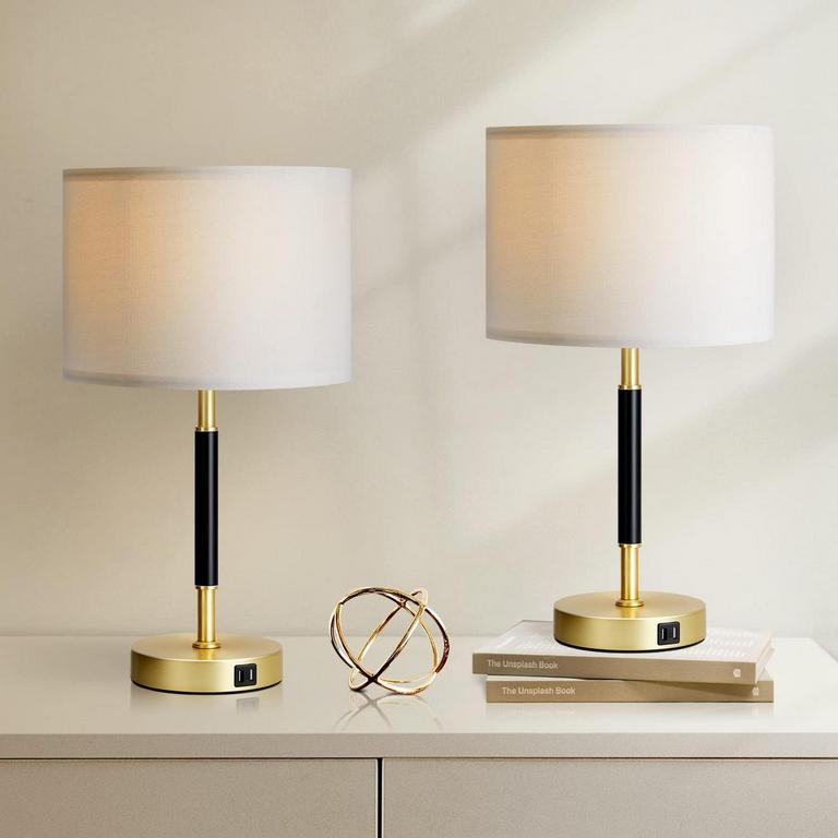 SURAIELEC GOLD LAMP SET