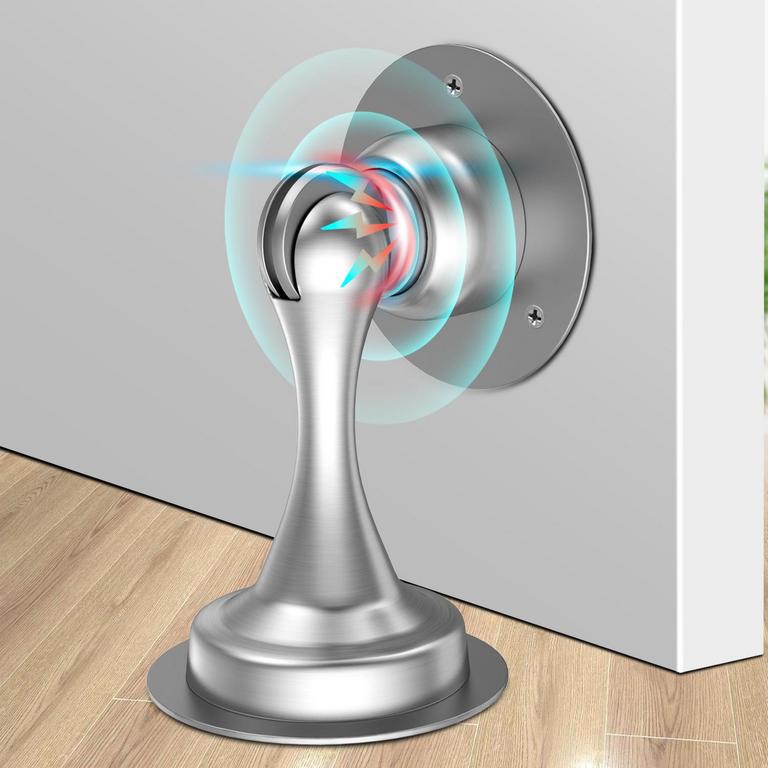 2 BUDONI MAGNETIC DOOR STOPS