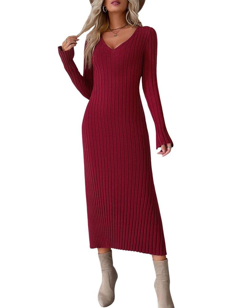 MANSY BODYCON SWEATER DRESS