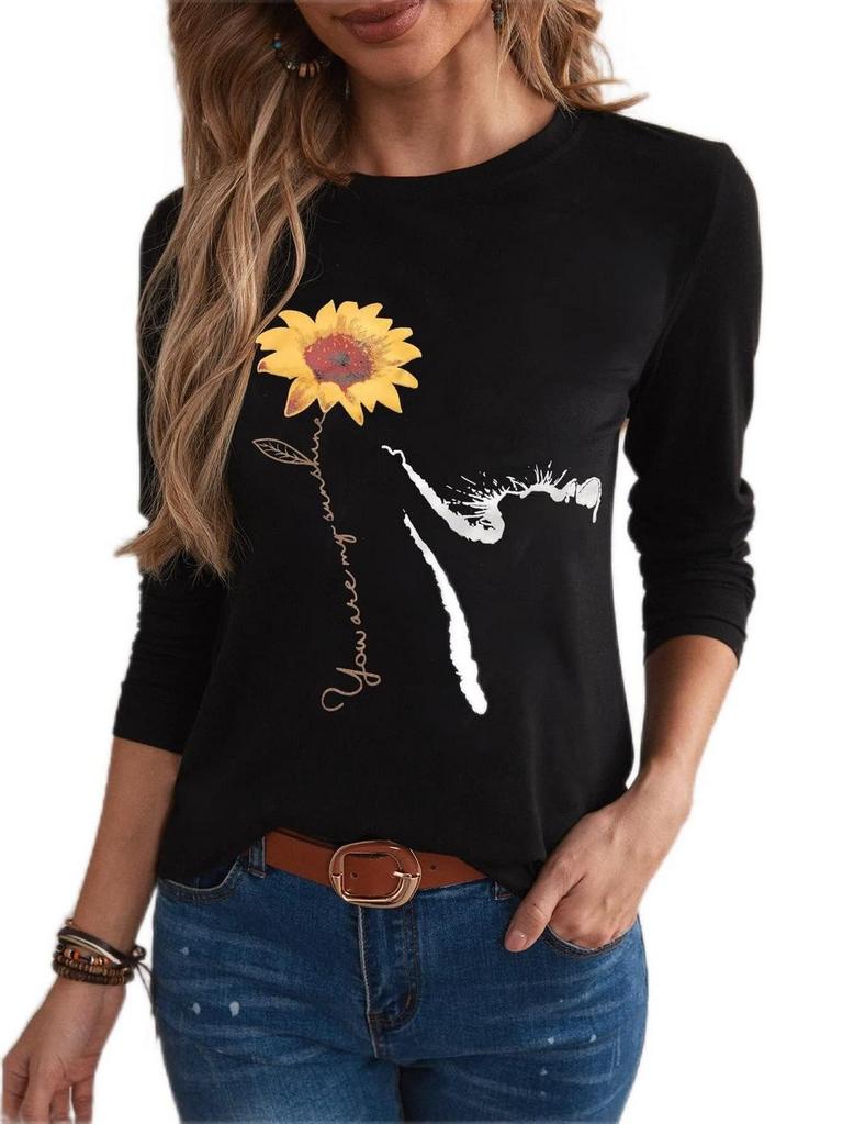 SABIB SUNFLOWER TEE L